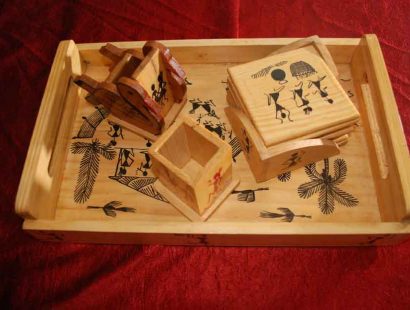 Green Gifts-Pine wood artifacts a