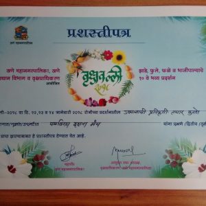 Vrukshvalli 2018 – Landscape Making ( 2nd Prize )