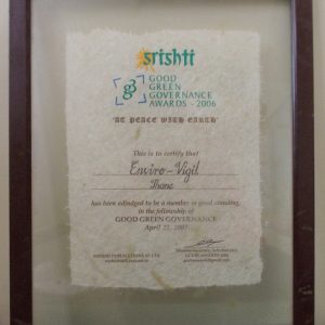 Good Green Governance Award 2007